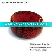 Wholesale ladies resin bracelet