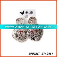 rhinestone earring