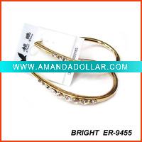 rhinestone earring