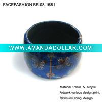Wholesale ladies resin bracelet