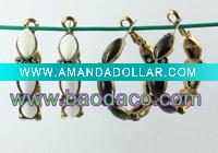 Wholesale Fashion resin &diamond earring