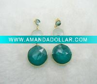 Wholesale Alloy Acrylic Chandelier Earring