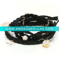 Wholesale Fashion Lady PU leather Bracelets