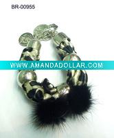 2011 hot sell handmade feather bracelet