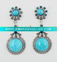 Wholesale unique turquoise earring
