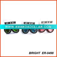 rhinestone earring