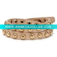 Fashion Lady PU leather Bracelets