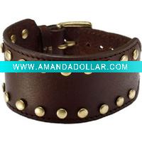 Wholesale Fashion Lady PU leather Bracelets