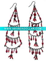 Wholesale Fashion costume alloy earring
