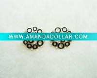 Wholesale Crystal Flower Stud Earring