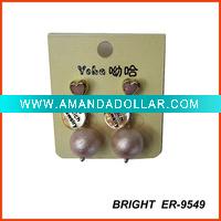 rhinestone earring