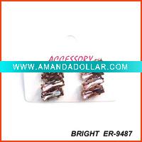 rhinestone earring