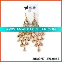 rhinestone earring