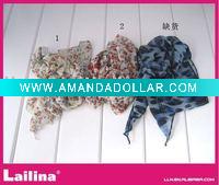 Wholesale Chiffon Floral headband / scarf / head flower / hand flower belt