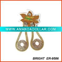 rhinestone earring