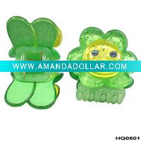 Wholesale Kids hair accessories flower claw clips