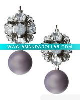 Wholesale Fashion crystal earring