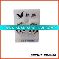 rhinestone earring