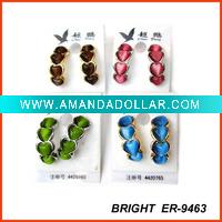 rhinestone earring