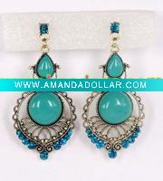 unique turquoise earring