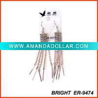 rhinestone earring