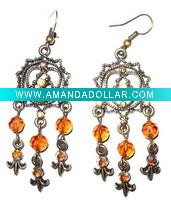 Fashion alloy earring