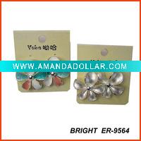 rhinestone earring