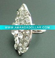 Wholesale adjustable fashion finger rings
