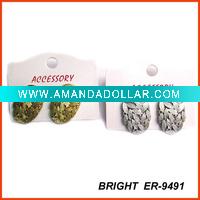 rhinestone earring