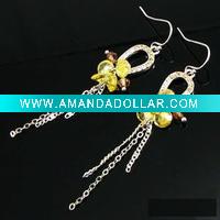 Wholesale Fashion rhinestone earring