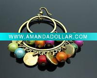 Wholesale Fashion colors beads earring