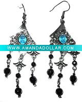 Wholesale Fashion alloy earring with diamond