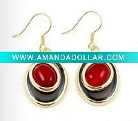 Wholesale Fashion alloy earring with diamond