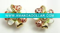 Wholesale Fashion alloy earring with diamond