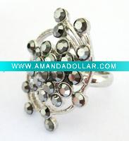 Wholesale adjustable fashion finger rings