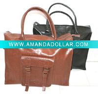 Wholesale Stock Ladies Fashion Croco Handbag. Ladie's Fashion Accessory. Excess Inventory