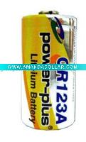 Wholesale 3.0V CR123A 1300mAh Li/MnO2 Primary Lithium Battery