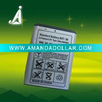 Wholesale cell battery for S.E BST-36/J300c/K310c/K310i