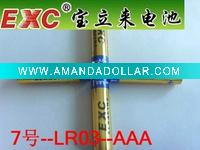 Wholesale Good Alkaline AAA Battery