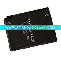 Digital camera battery for Kodak Klic-7002