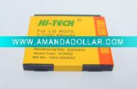 Wholesale High capacity cellphone battery pack for LG KG70