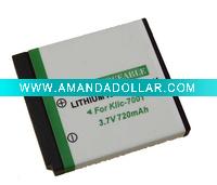 Digital camera battery for Kodak Klic-7001