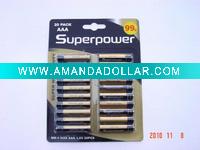 Wholesale R03p 1.5v heavy duty AAA battery /um-4 super power battery