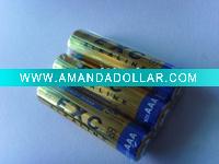 size AAA battery the green products