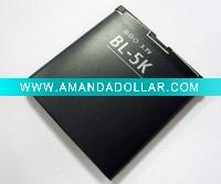 mobile phone accessory battery BL-5K in high capacity