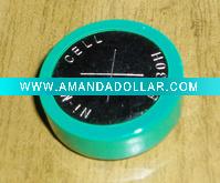 Wholesale NiMH Button rechargeable Battery 330mAh