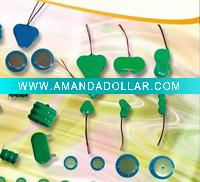 Wholesale Ni-MH Button Cells with Nominal Capacity of 20 to 450mAh