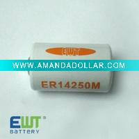 Wholesale LiSOCI2 ER14250 3.6V 1200mAh primary battery