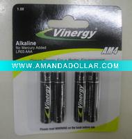 Wholesale LR03 / AAA / AM4 Card Package Battery