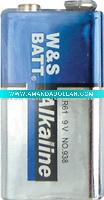 9V alkaline battery
